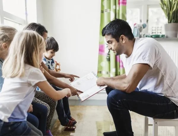 Students Reading